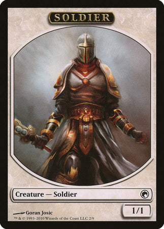 Soldier Token [Scars of Mirrodin Tokens] | Exor Games New Glasgow