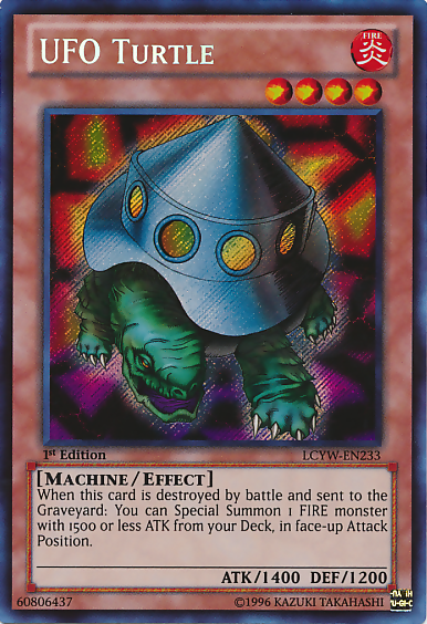 UFO Turtle [LCYW-EN233] Secret Rare | Exor Games New Glasgow