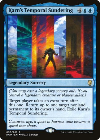 Karn's Temporal Sundering [Dominaria] | Exor Games New Glasgow