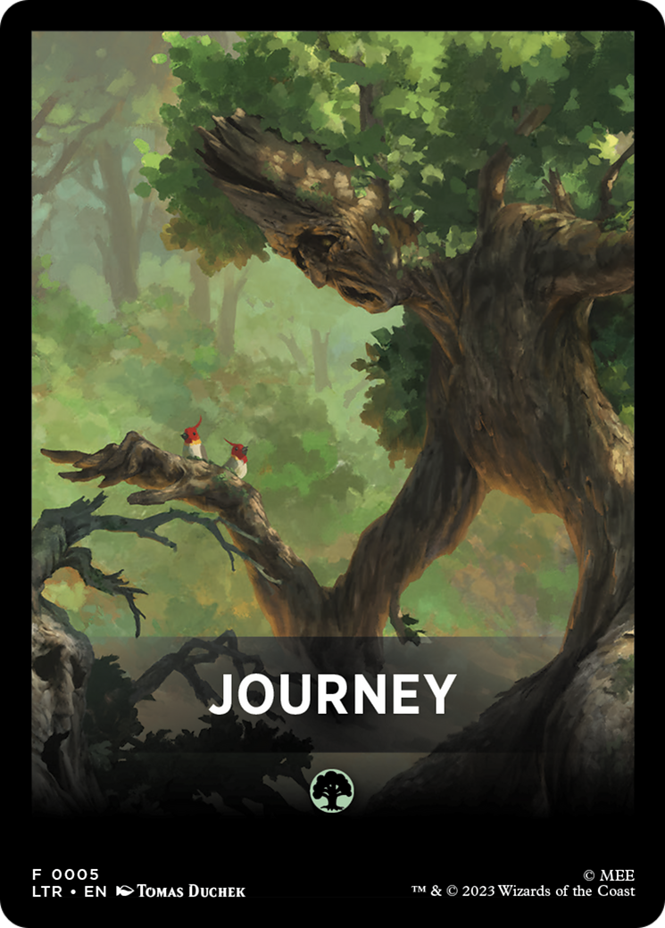 Journey Theme Card [The Lord of the Rings: Tales of Middle-Earth Tokens] | Exor Games New Glasgow