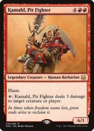 Kamahl, Pit Fighter [Duel Decks: Mind vs. Might] | Exor Games New Glasgow