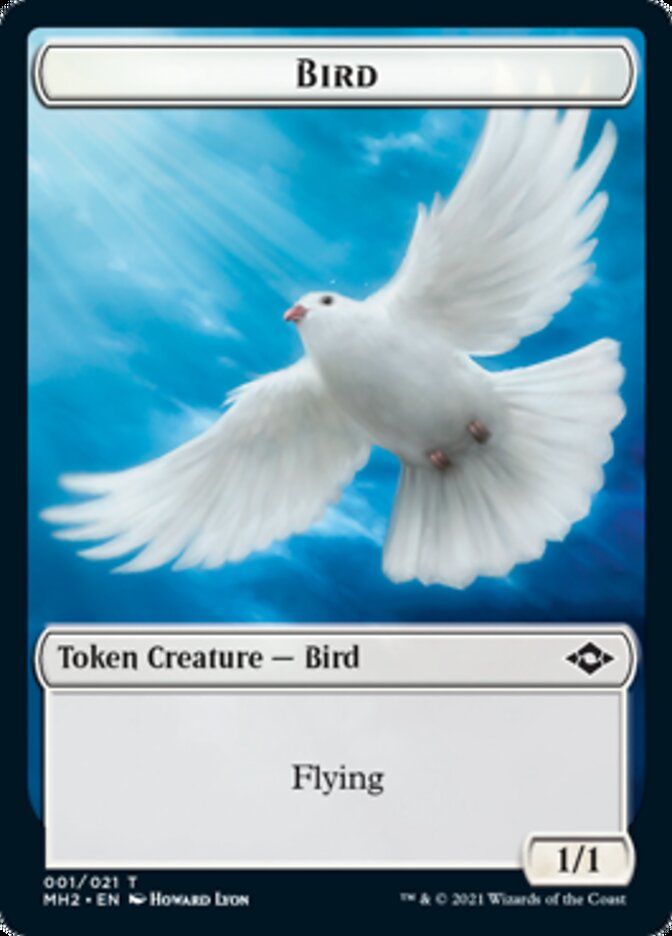 Bird Token [Modern Horizons 2 Tokens] | Exor Games New Glasgow