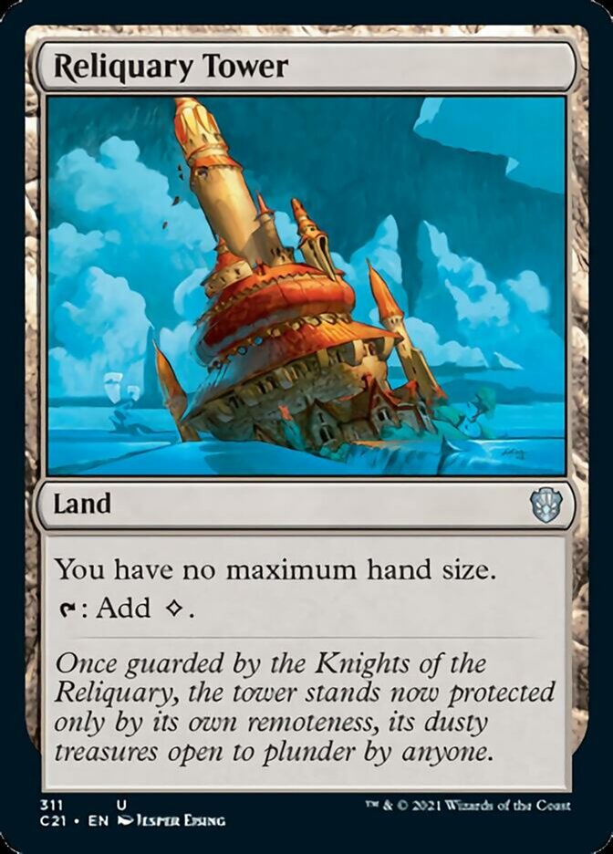 Reliquary Tower [Commander 2021] | Exor Games New Glasgow