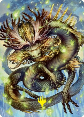 Kura, the Boundless Sky Art Card (Gold-Stamped Signature) [Kamigawa: Neon Dynasty Art Series] | Exor Games New Glasgow