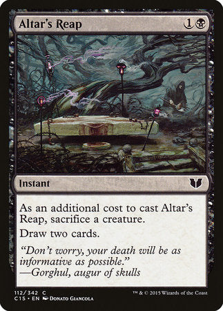 Altar's Reap [Commander 2015] | Exor Games New Glasgow