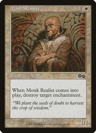 Monk Realist [Urza's Saga] | Exor Games New Glasgow