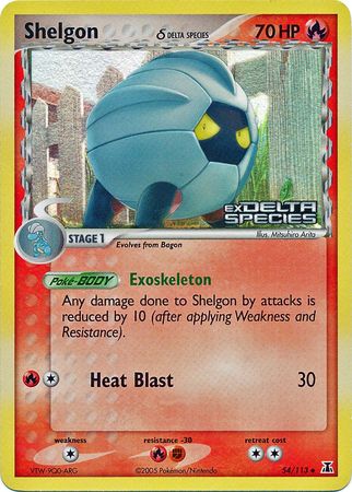 Shelgon (54/113) (Delta Species) (Stamped) [EX: Delta Species] | Exor Games New Glasgow