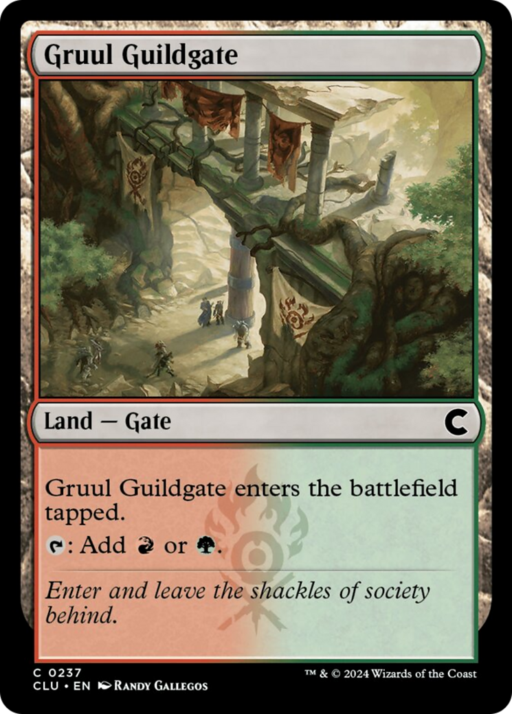Gruul Guildgate [Ravnica: Clue Edition] | Exor Games New Glasgow