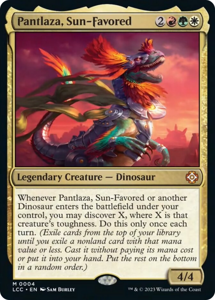 Pantlaza, Sun-Favored [The Lost Caverns of Ixalan Commander] | Exor Games New Glasgow