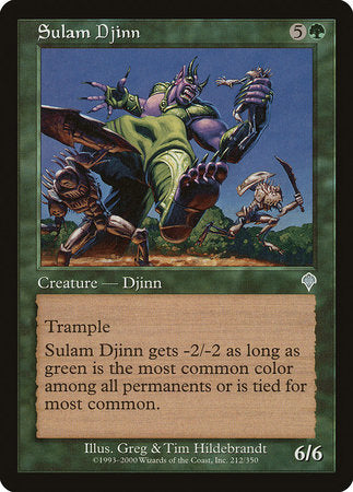 Sulam Djinn [Invasion] | Exor Games New Glasgow