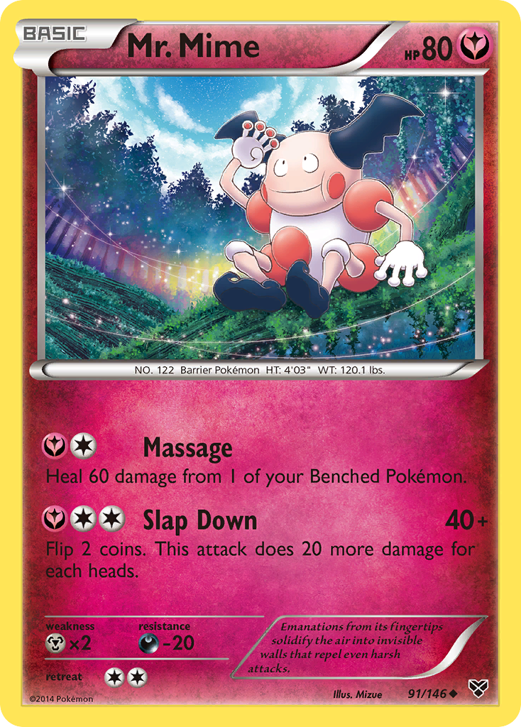 Mr. Mime (91/146) [XY: Base Set] | Exor Games New Glasgow