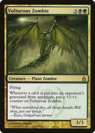 Vulturous Zombie [Ravnica: City of Guilds] | Exor Games New Glasgow