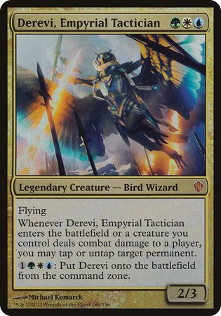 Derevi, Empyrial Tactician (Commander 2013) [Commander 2013 Oversized] | Exor Games New Glasgow