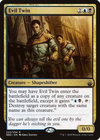 Evil Twin [Battlebond] | Exor Games New Glasgow