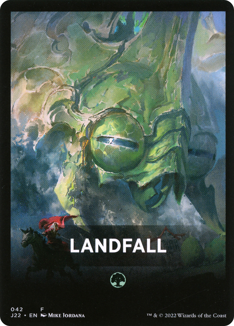 Landfall Theme Card [Jumpstart 2022 Front Cards] | Exor Games New Glasgow