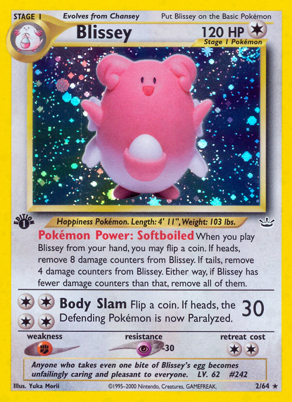 Blissey (2/64) [Neo Revelation 1st Edition] | Exor Games New Glasgow