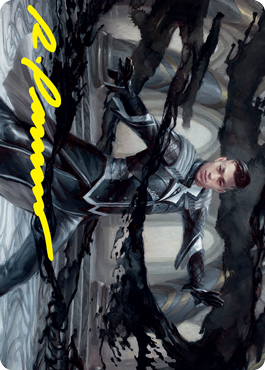 Killian, Ink Duelist Art Card (Gold-Stamped Signature) [Strixhaven: School of Mages Art Series] | Exor Games New Glasgow