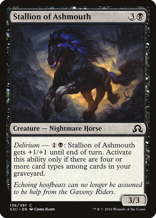 Stallion of Ashmouth [Shadows over Innistrad] | Exor Games New Glasgow