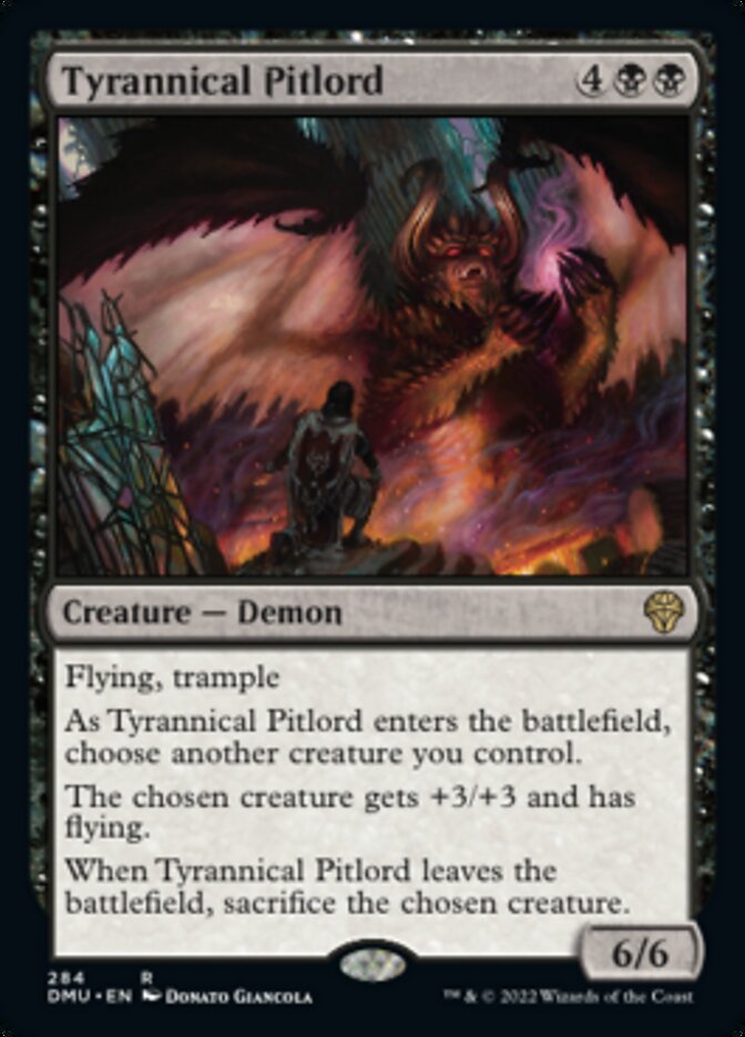 Tyrannical Pitlord [Dominaria United] | Exor Games New Glasgow