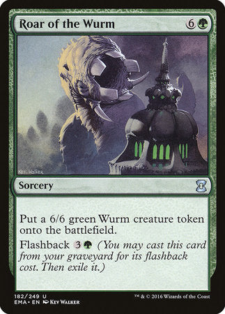 Roar of the Wurm [Eternal Masters] | Exor Games New Glasgow