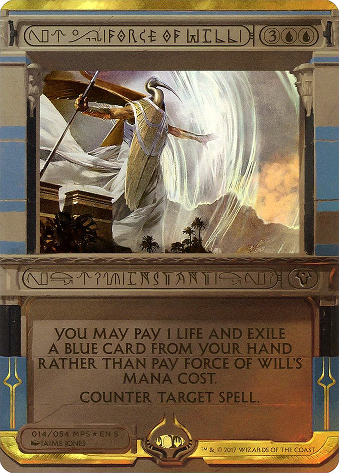 Force of Will (Invocation) [Amonkhet Invocations] | Exor Games New Glasgow