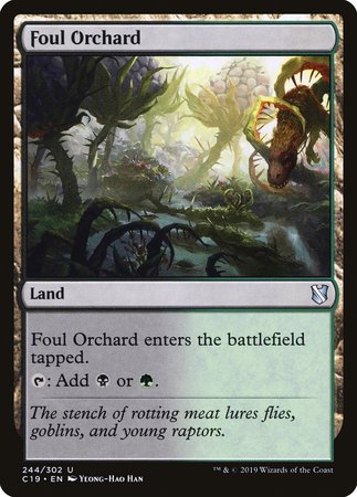 Foul Orchard [Commander 2019] | Exor Games New Glasgow