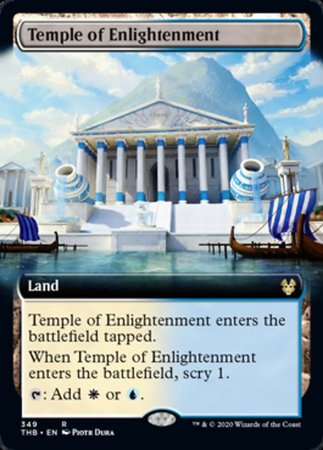 Temple of Enlightenment (Extended Art) [Theros Beyond Death] | Exor Games New Glasgow