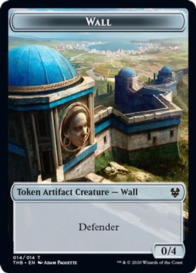 Pegasus // Wall Double-sided Token [Challenger Decks 2021 Tokens] | Exor Games New Glasgow