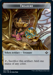 Bird Token // Treasure Token (21) [Modern Horizons 2 Tokens] | Exor Games New Glasgow