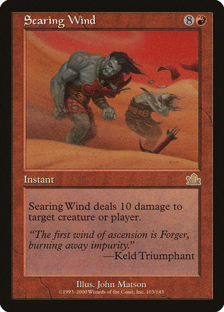 Searing Wind [Prophecy] | Exor Games New Glasgow