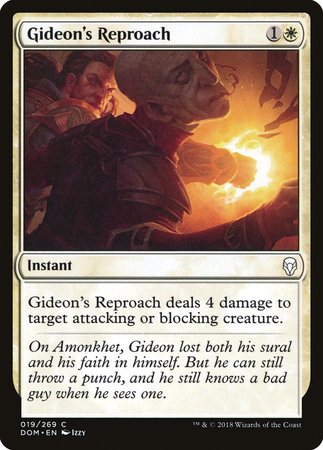 Gideon's Reproach [Dominaria] | Exor Games New Glasgow