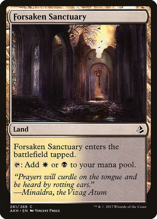 Forsaken Sanctuary [Amonkhet] | Exor Games New Glasgow