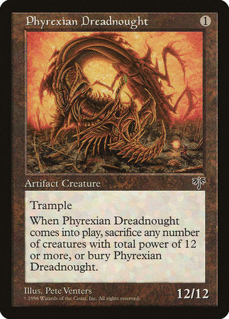 Phyrexian Dreadnought [Mirage] | Exor Games New Glasgow