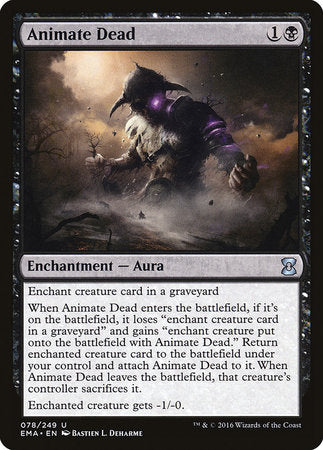 Animate Dead [Eternal Masters] | Exor Games New Glasgow