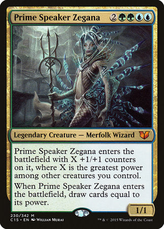 Prime Speaker Zegana [Commander 2015] | Exor Games New Glasgow