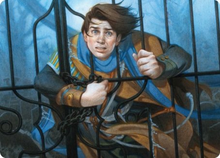 Locked in the Cemetery Art Card [Innistrad: Midnight Hunt Art Series] | Exor Games New Glasgow