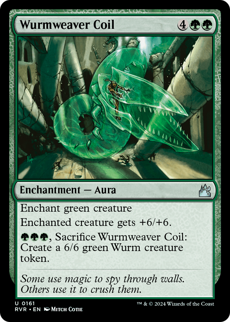 Wurmweaver Coil [Ravnica Remastered] | Exor Games New Glasgow