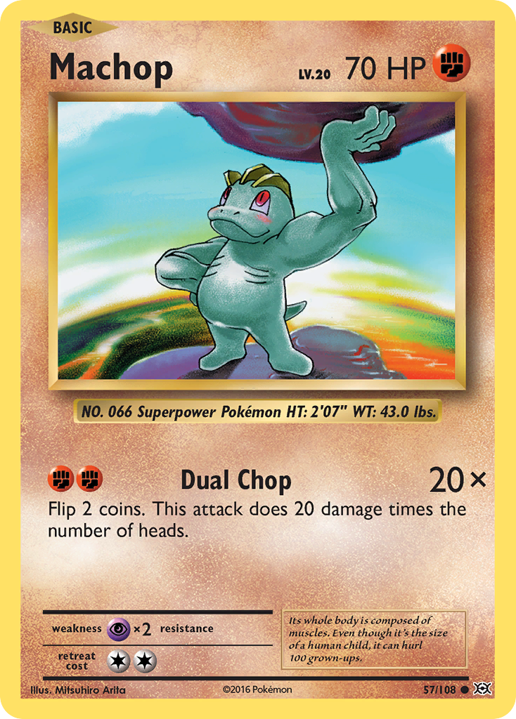 Machop (57/108) [XY: Evolutions] | Exor Games New Glasgow