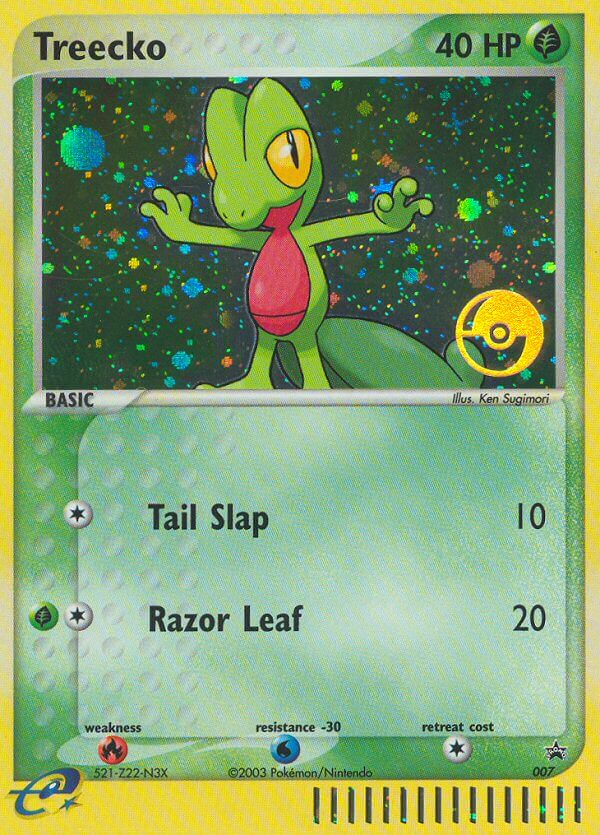 Treecko (007) [Nintendo: Black Star Promos] | Exor Games New Glasgow