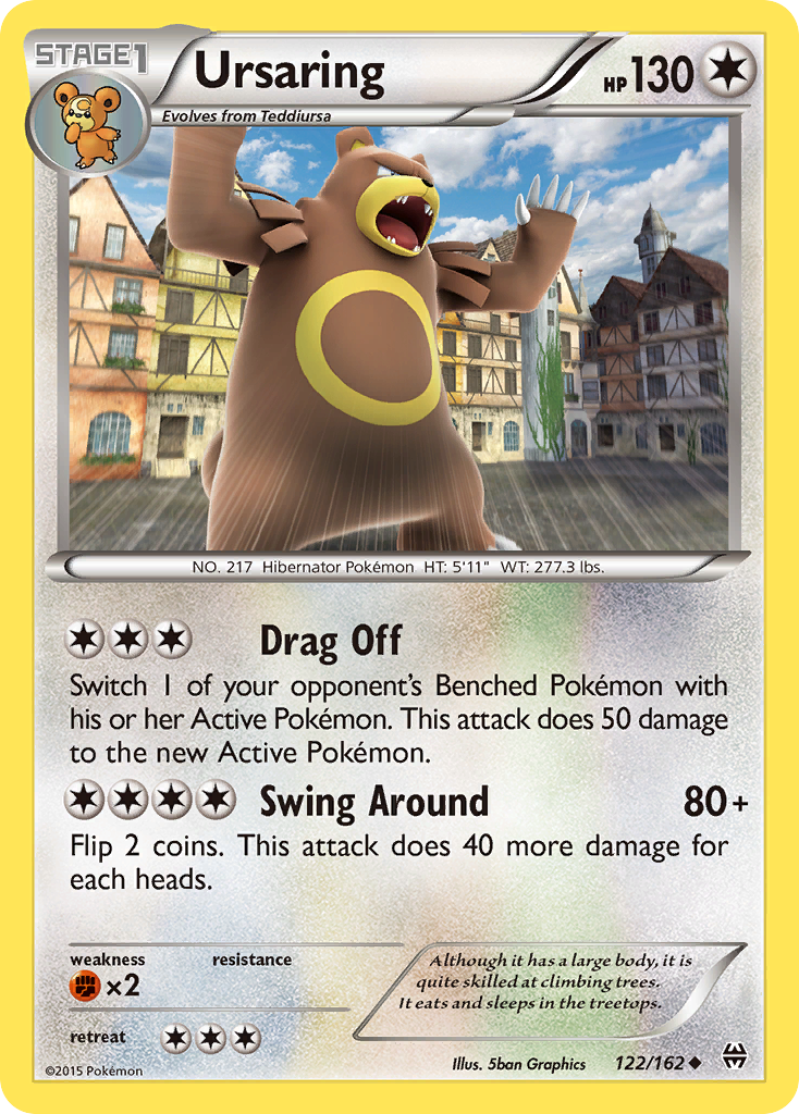 Ursaring (122/162) [XY: BREAKthrough] | Exor Games New Glasgow