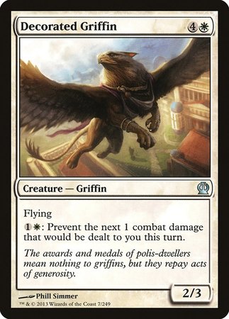 Decorated Griffin [Theros] | Exor Games New Glasgow