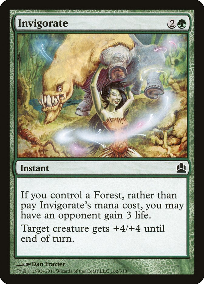 Invigorate [Commander 2011] | Exor Games New Glasgow