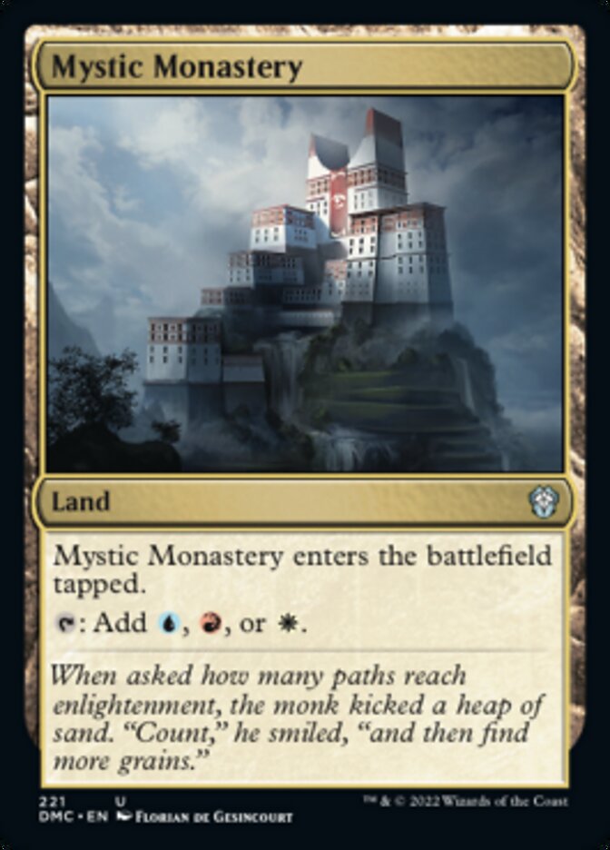 Mystic Monastery [Dominaria United Commander] | Exor Games New Glasgow