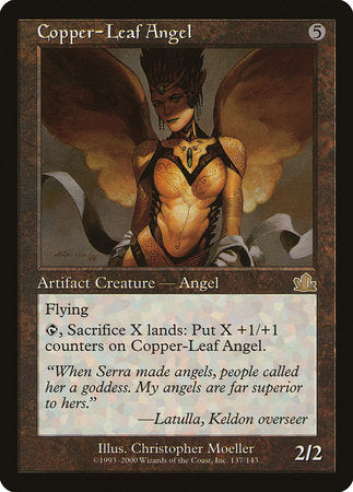 Copper-Leaf Angel [Prophecy] | Exor Games New Glasgow