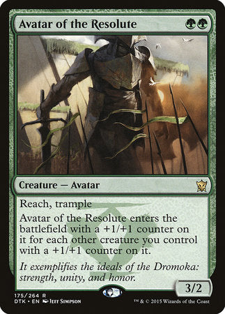 Avatar of the Resolute [Dragons of Tarkir] | Exor Games New Glasgow