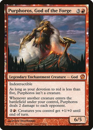 Purphoros, God of the Forge [Theros] | Exor Games New Glasgow