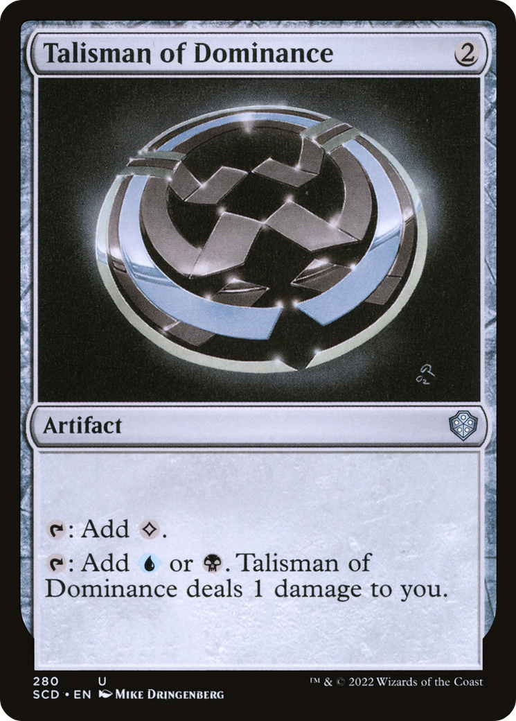 Talisman of Dominance [Starter Commander Decks] | Exor Games New Glasgow