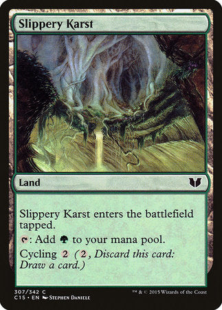 Slippery Karst [Commander 2015] | Exor Games New Glasgow