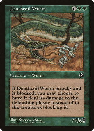 Deathcoil Wurm [Portal Second Age] | Exor Games New Glasgow