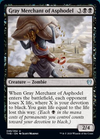 Gray Merchant of Asphodel [Theros Beyond Death] | Exor Games New Glasgow